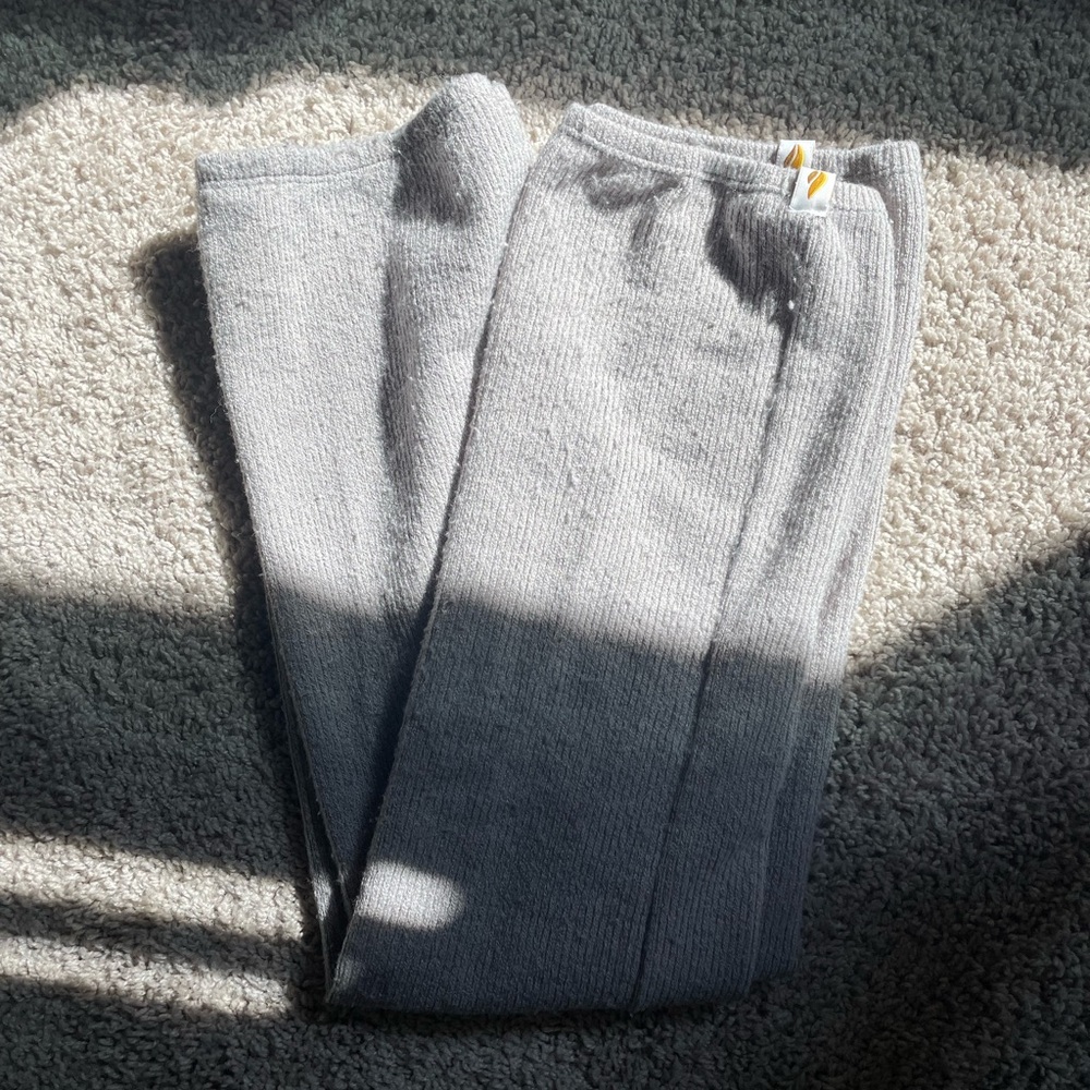 Grey rubiawear full length legwarmers